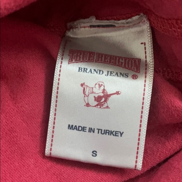 True Religion red T-shirt - Picture 4 of 5